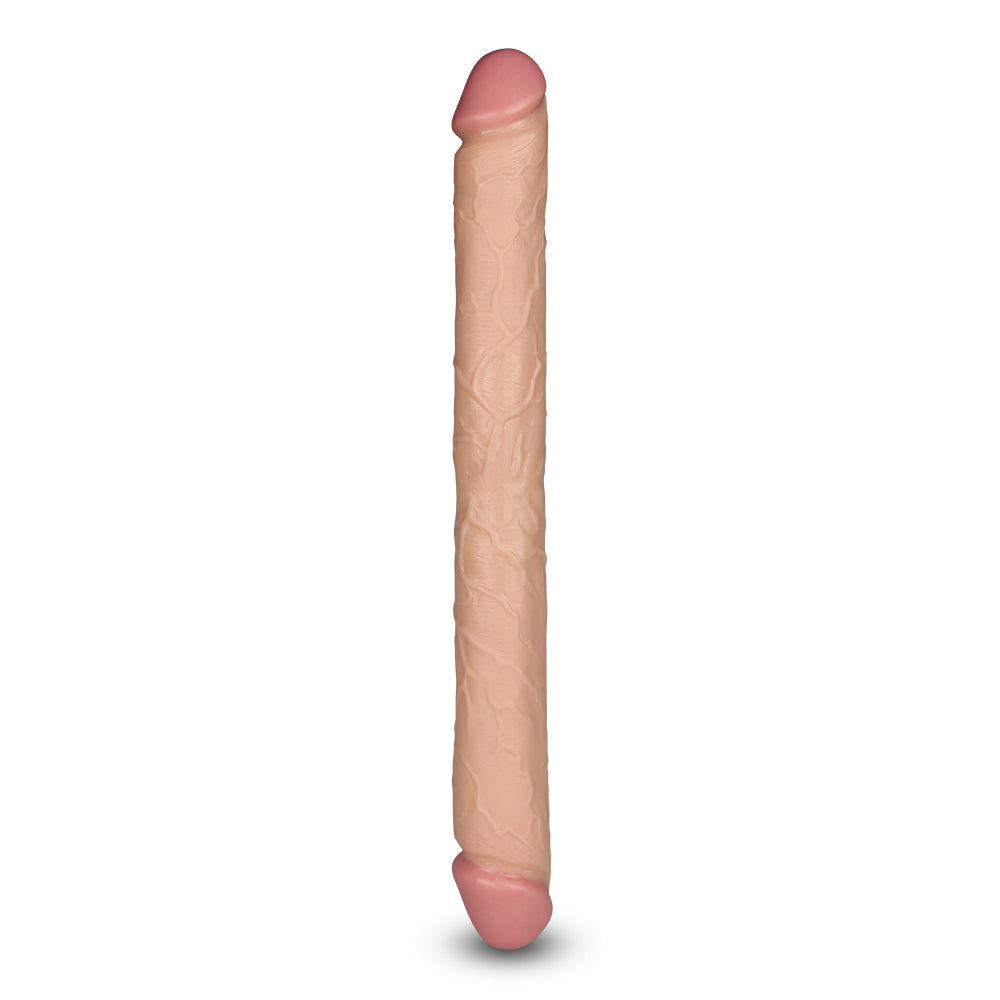 Lovetoy King Size Realistic Slim Ultra Double Dildo 45 cm Realistik Penis LV2213