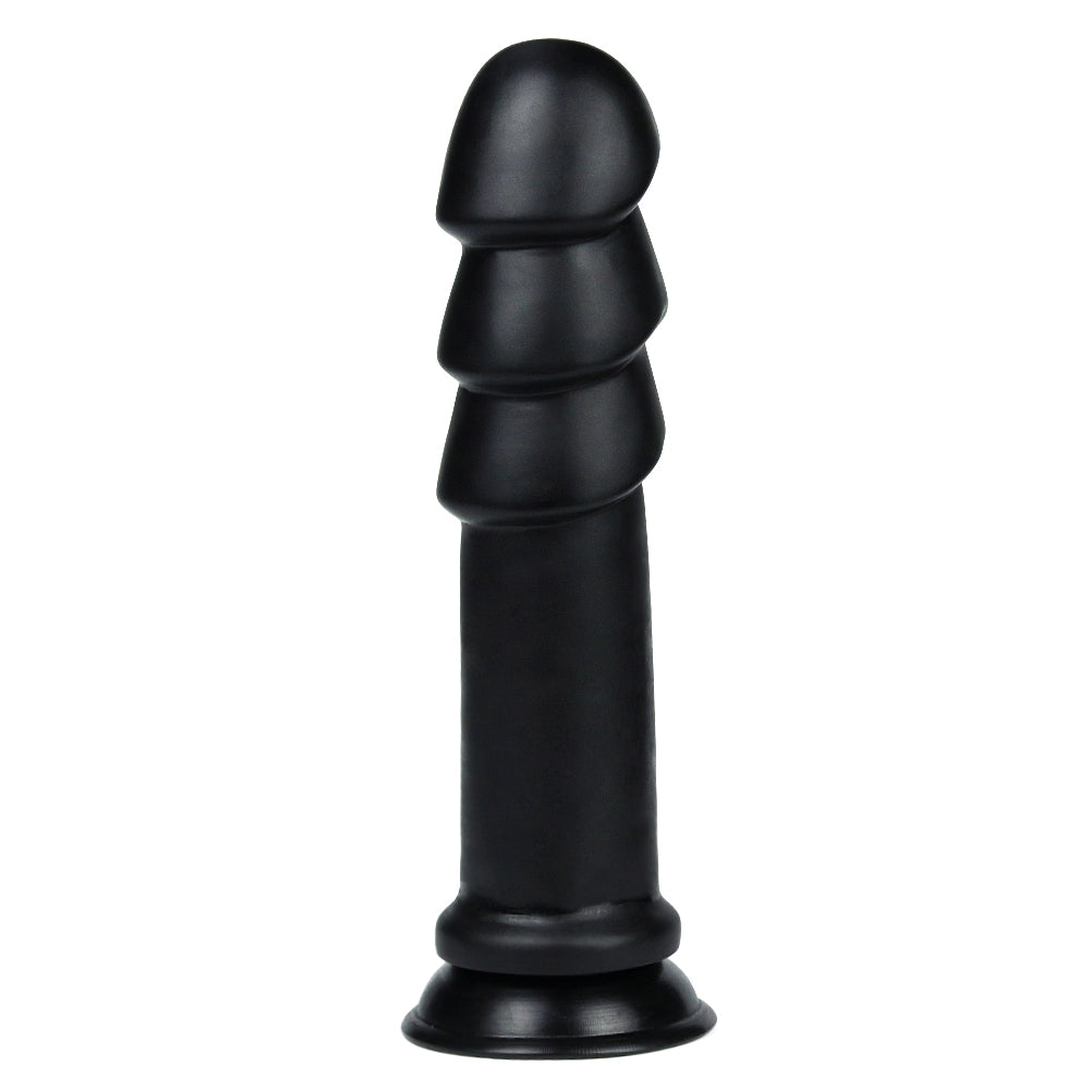 Lovetoy King Sized 28,5 cm Dalgalı Flexible Dev Anal Dildo