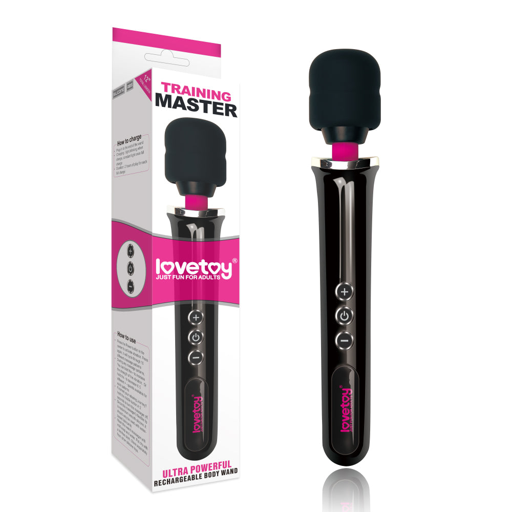 Lovetoy Training Master Ultra Powerful Rechargeable Body Wand Vibratör LV234201