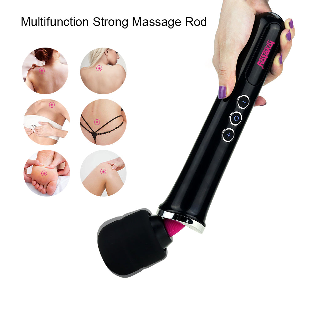 Lovetoy Training Master Ultra Powerful Rechargeable Body Wand Vibratör LV234201