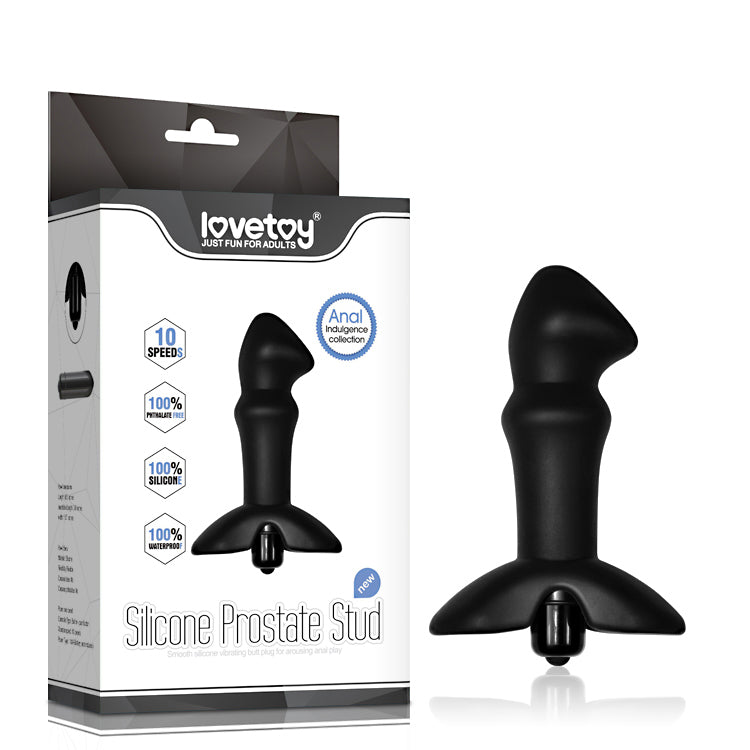 Lovetoy Silicone Prostate Stud Anal Prostat Vibrator LV2602