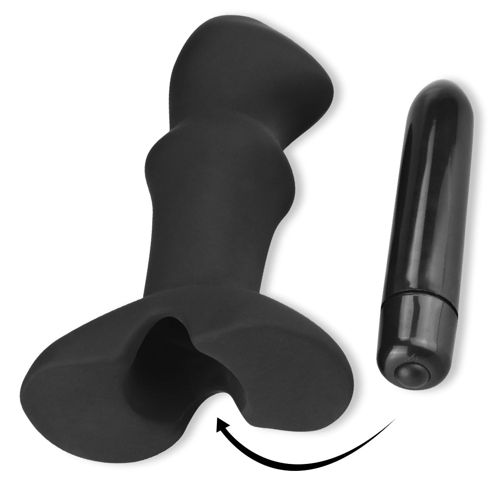 Lovetoy Silicone Prostate Stud Anal Prostat Vibrator LV2602