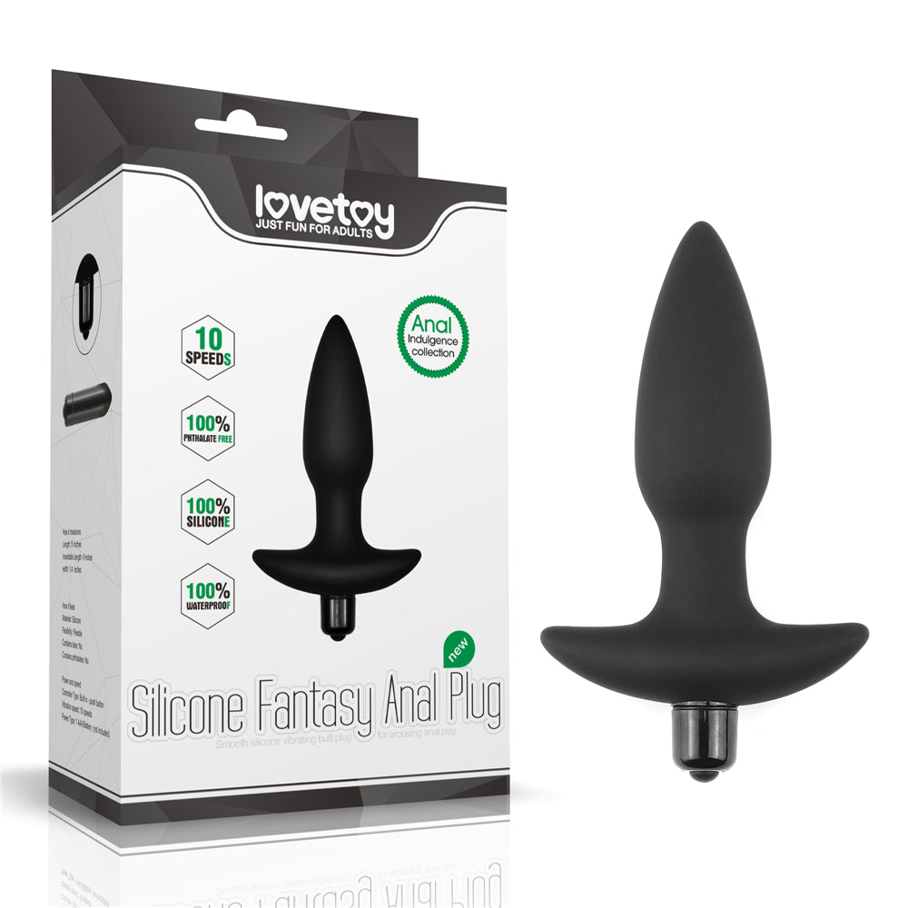 Lovetoy Anal Indulgence Collection Fantasy Plug Anal Vibratör LV2604