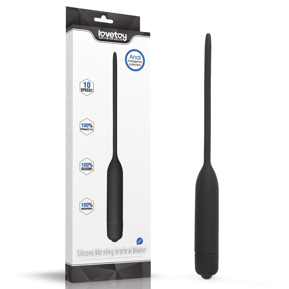 Lovetoy Silicone Vibrating Urethral Dilator Penis Stick