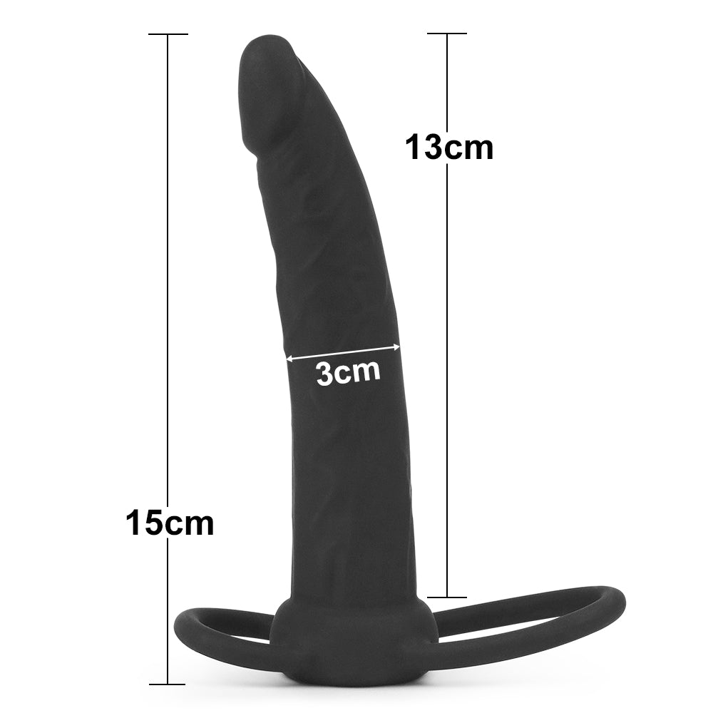 Lovetoy Silicone Fantasy Double Prober Bağlamalı Anal Dildo LV2614