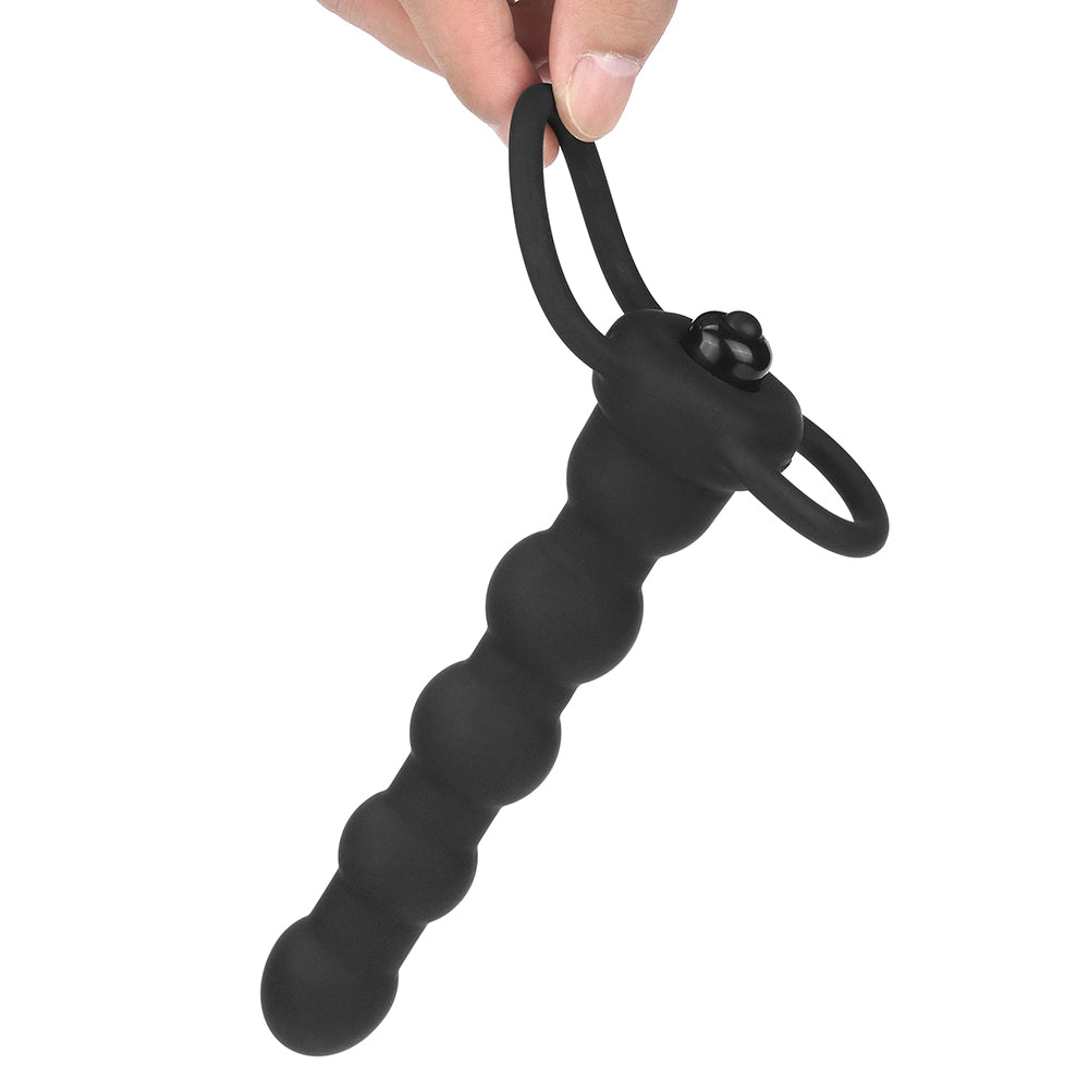 Lovetoy Vibrating Rock Balled Double Prober Anal Vibrator