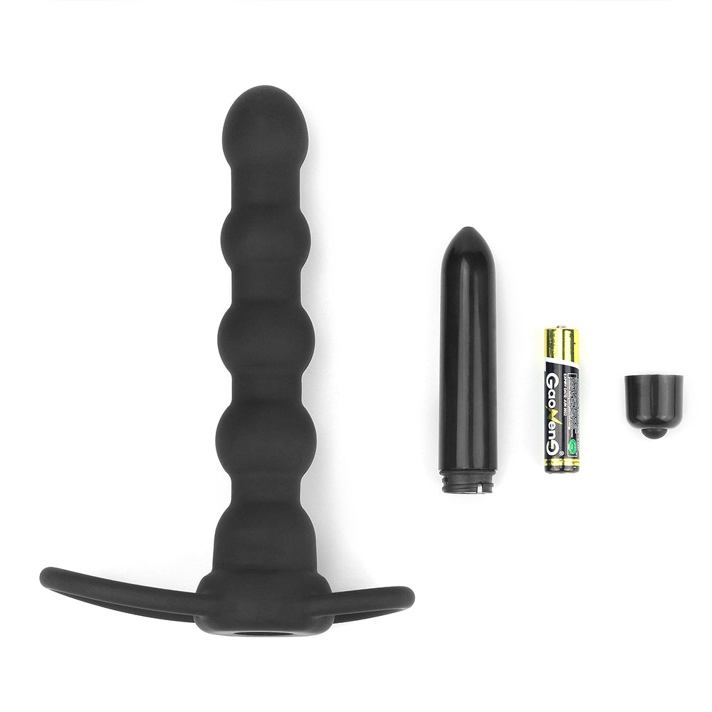 Lovetoy Vibrating Rock Balled Double Prober Anal Vibrator