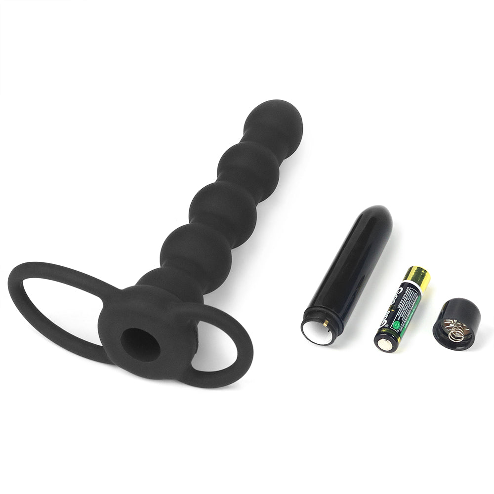 Lovetoy Vibrating Rock Balled Double Prober Anal Vibrator
