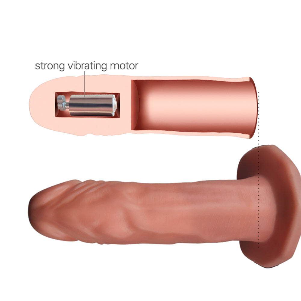 Lovetoy Vibrating Unisex Hollow Strap On 19 Cm İçi Boş Kemerli Penis LV3002