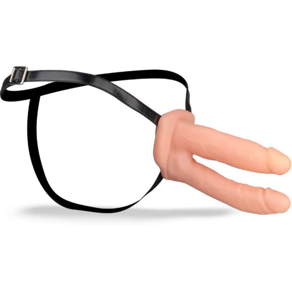 Lovetoy Unisex Hollow Strap On Belden Bağlamalı Çift Taraflı Kemerli Penis LV3005