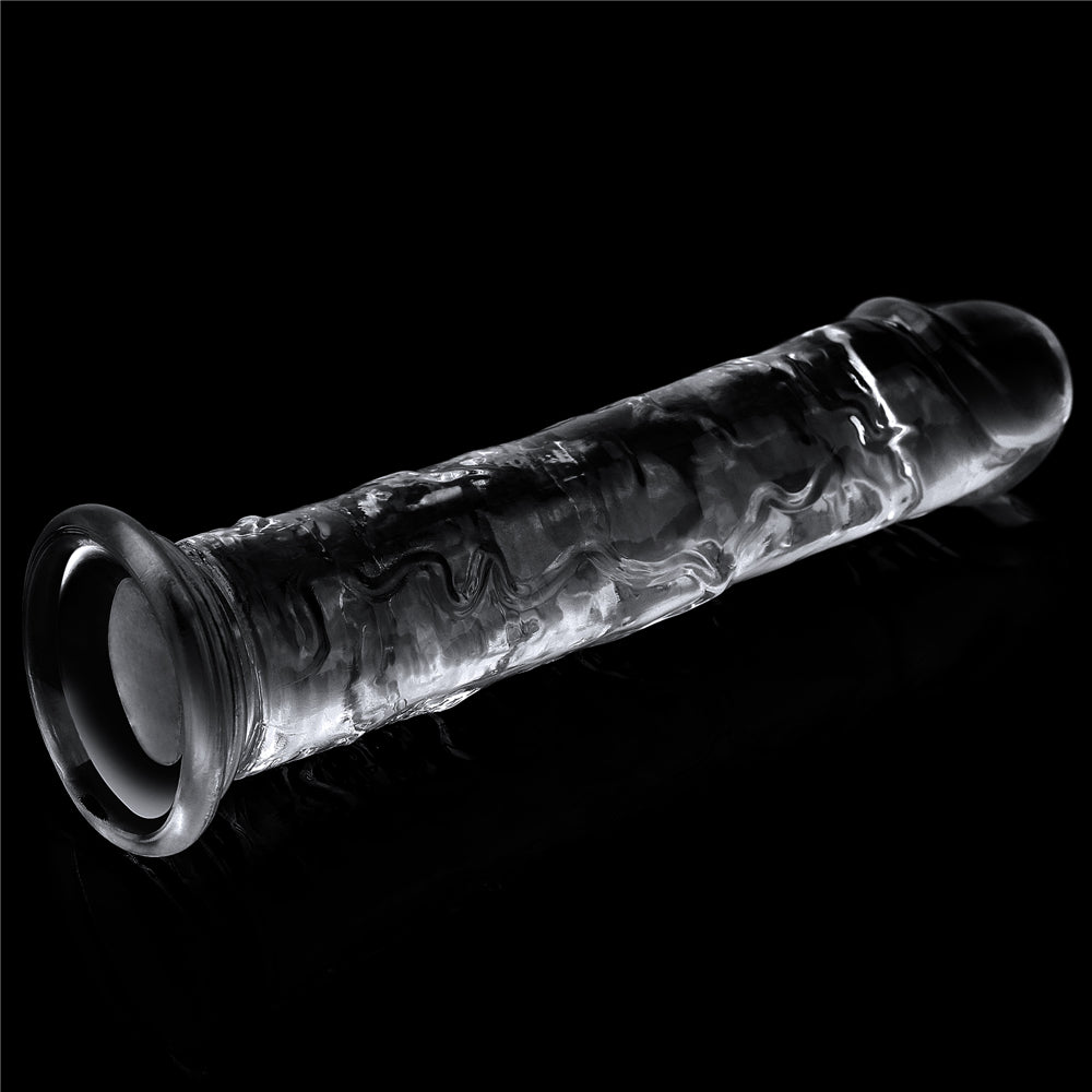 Lovetoy Flawless Clear Dildo 18 cm Jel Realistik Penis LV310015