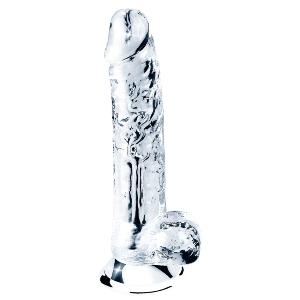 Lovetoy Flawless Clear Jelly Dildo 19 cm Realistik Penis LV310016
