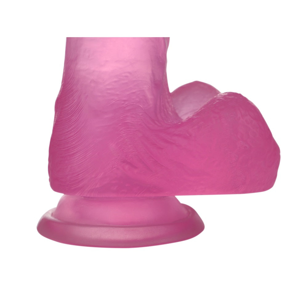 Lovetoy Jelly Studs Dildo Medium 17 cm Jel Penis LV3101 Pink