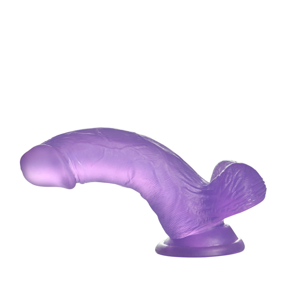 Lovetoy Jelly Studs Dildo Small 15 cm Jel Penis LV3102 Purple