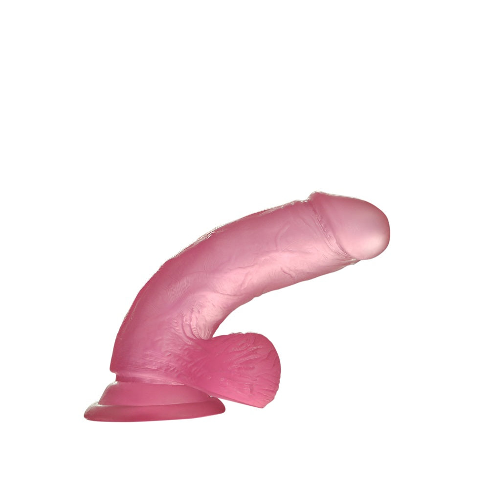 Lovetoy Jelly Studs Dildo Small 15 cm Jel Penis LV3102 Pink