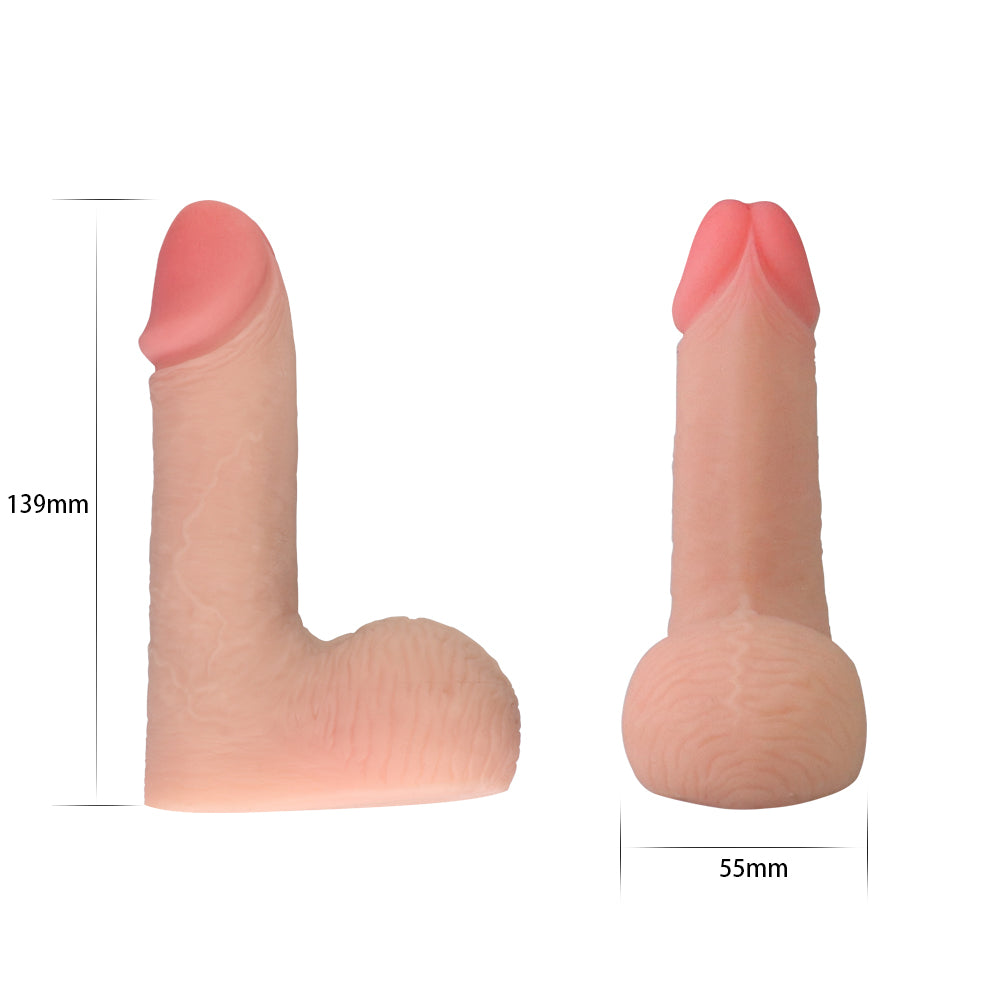 Lovetoy Skinlike Limpy Cock Giyilebilir 14 cm Dildo LV312002