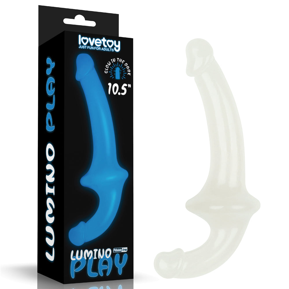 Lovetoy Lumino Play Double Dildo 23 Cm Çift Taraflı Realistik Jel Dildo LV313011