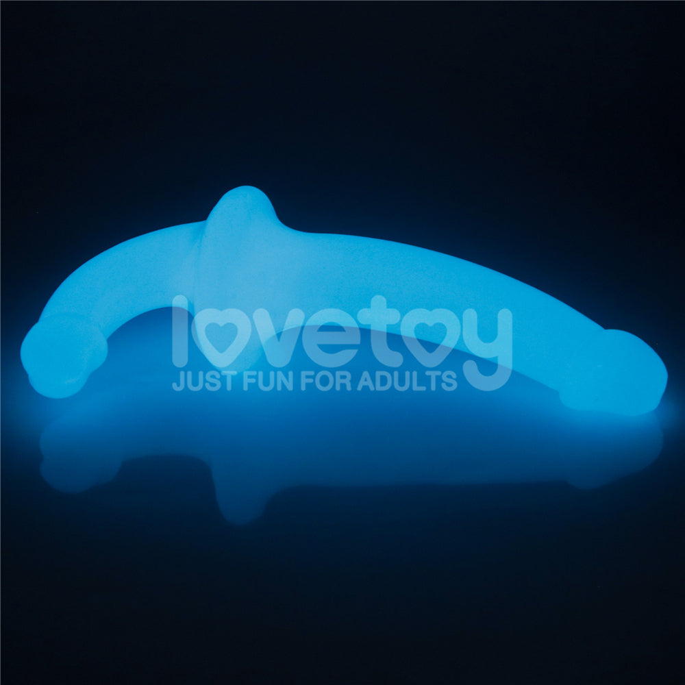 Lovetoy Lumino Play Double Dildo 23 Cm Çift Taraflı Realistik Jel Dildo LV313011