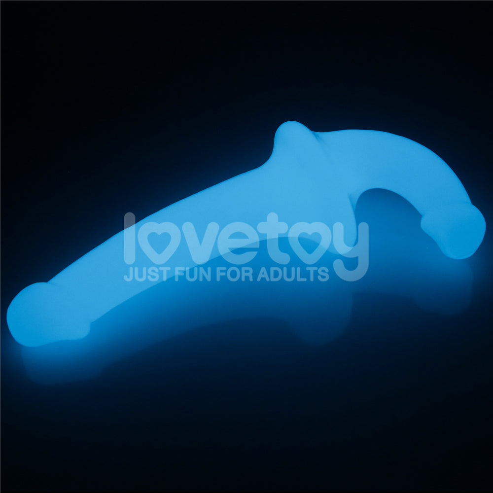 Lovetoy Lumino Play Double Dildo 23 Cm Çift Taraflı Realistik Jel Dildo LV313011