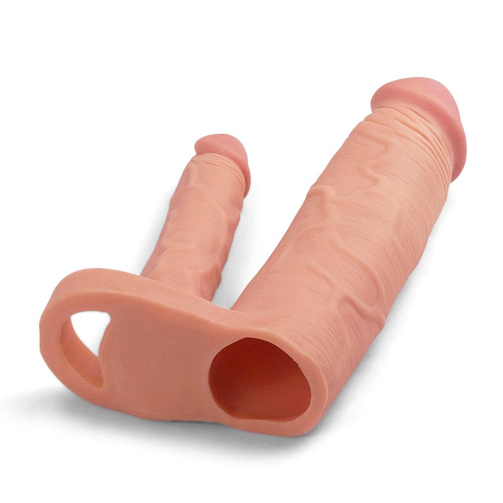 Lovetoy Pleasure X-Tender Çift Taraflı Penis Kılıfı LV314011