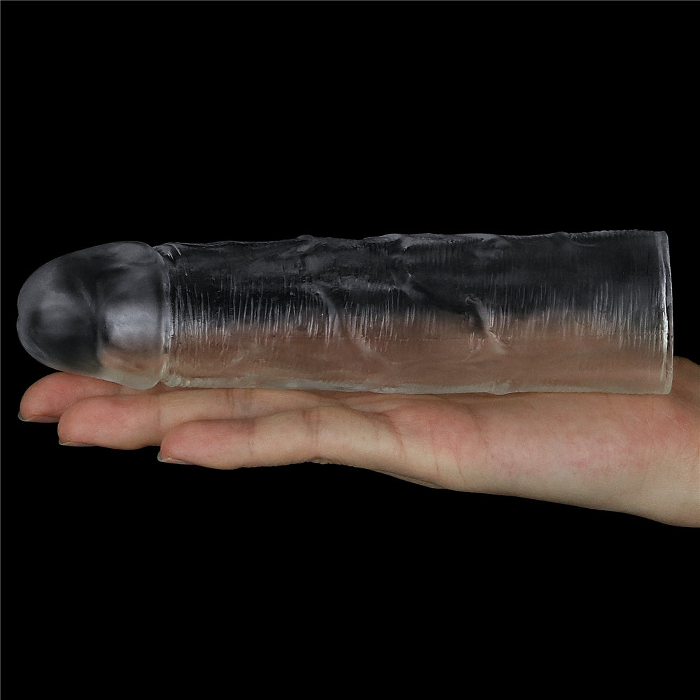 Lovetoy Flawless Clear 2.5 cm Dolgulu Şeffaf Penis Kılıfı LV314013