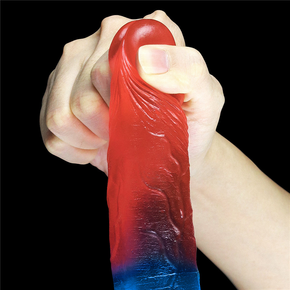 Lovetoy Dazzle Studs Dildo 17.5 cm Realistik Penis LV318010