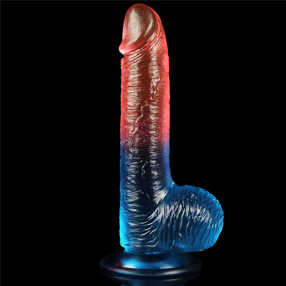 Lovetoy Dazzle Studs Jel Dildo 19 cm Realistik Penis LV318011