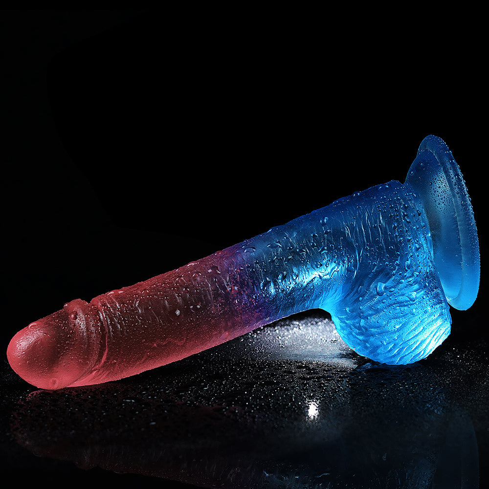 Lovetoy Dazzle Studs Jel Dildo 19 cm Realistik Penis LV318011