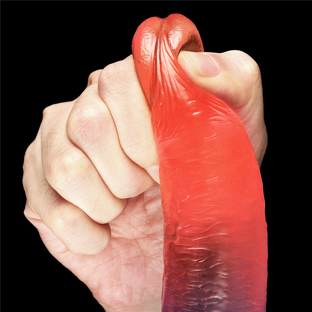 Lovetoy Dazzle Studs Jel Dildo 19 cm Realistik Penis LV318011