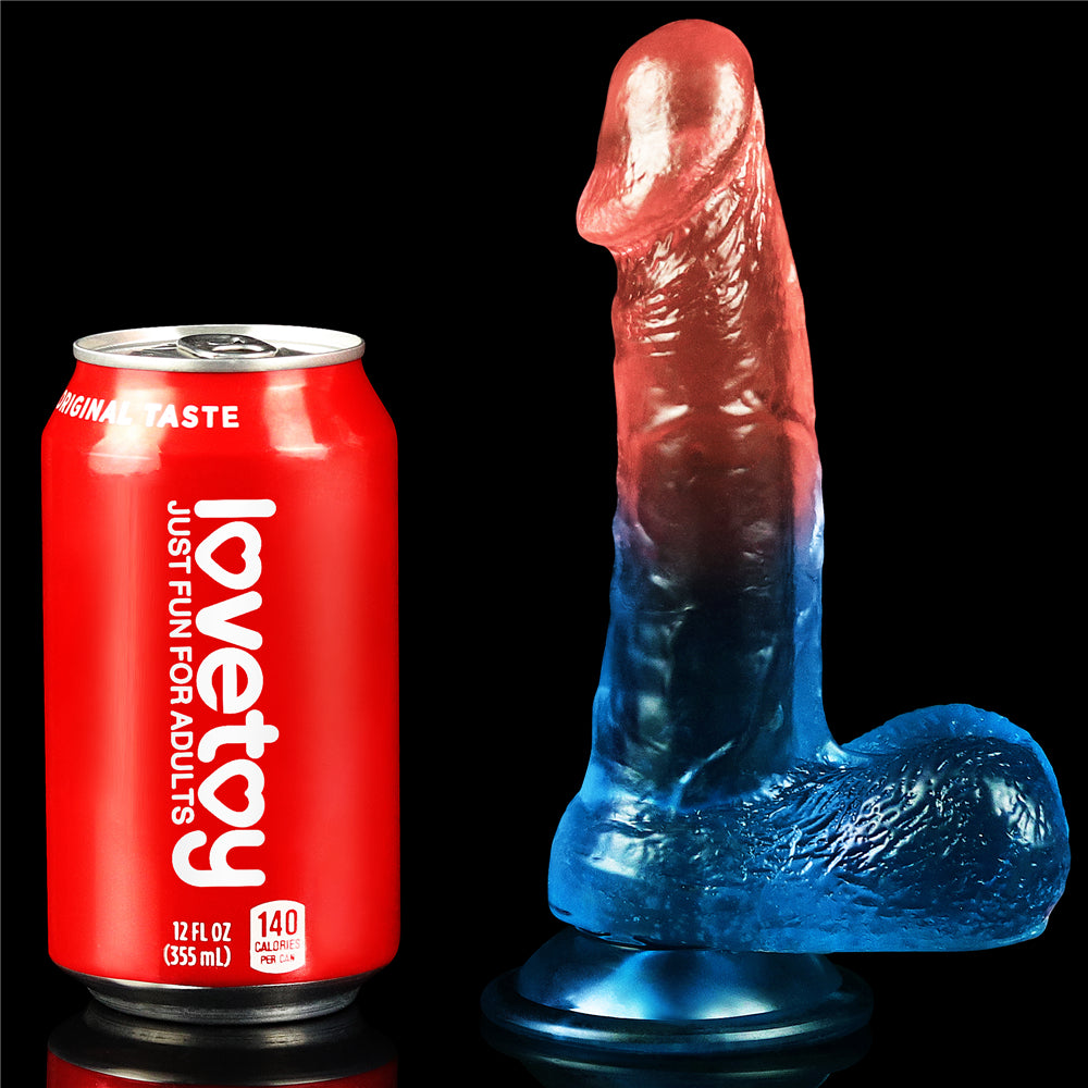 Lovetoy Dazzle Studs Dildo 19 cm Realistik Penis LV318012
