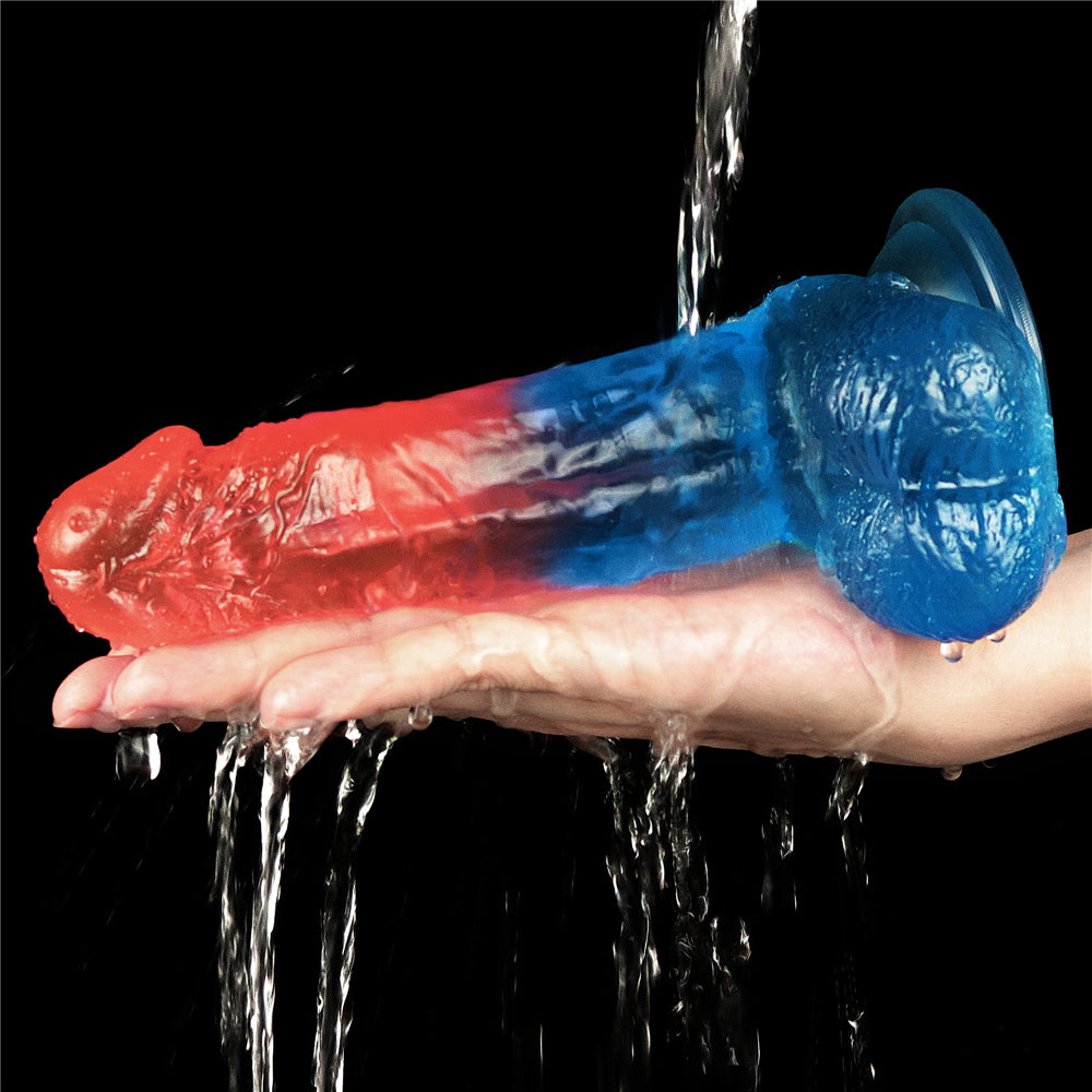 Lovetoy Dazzle Studs Dildo 19 cm Realistik Penis LV318012