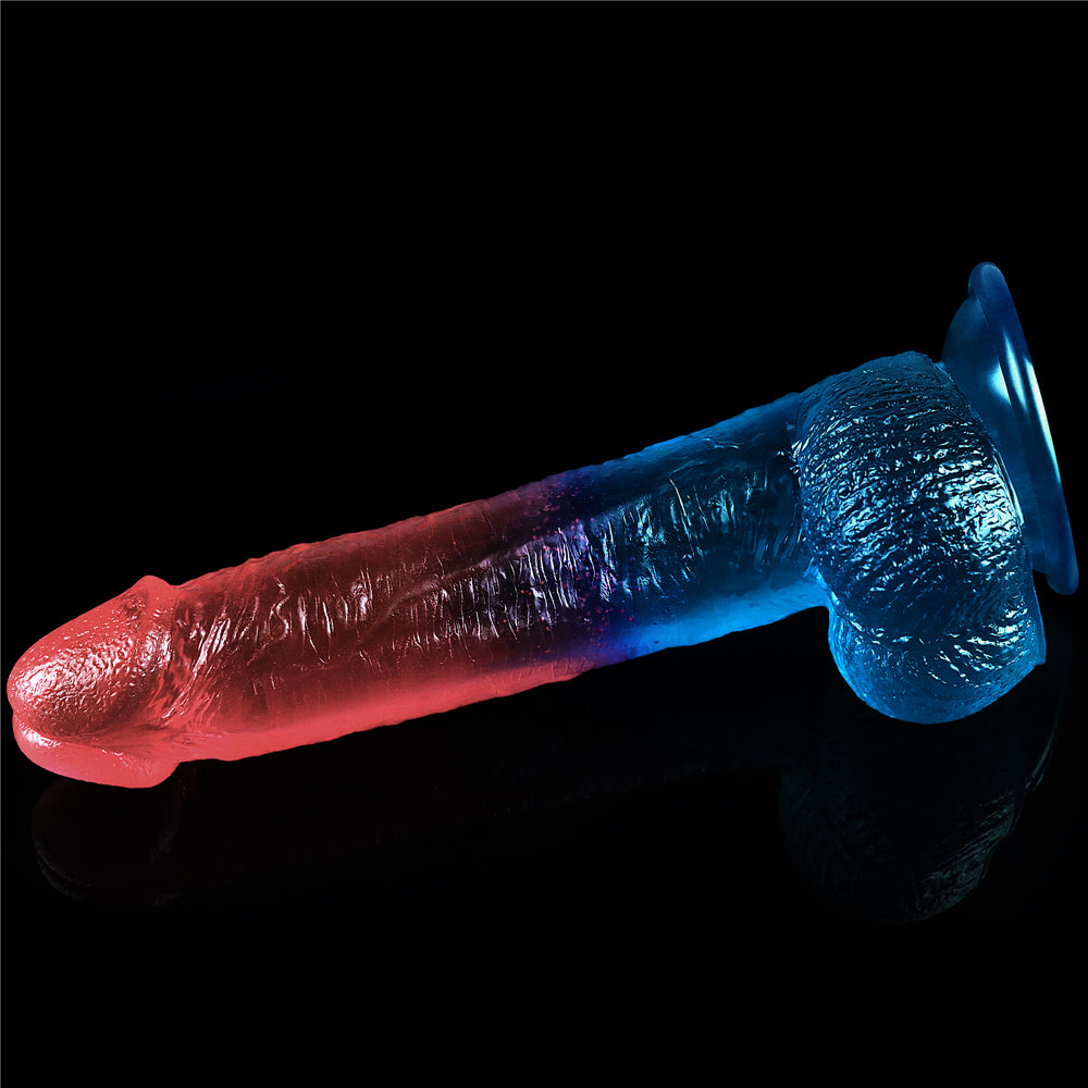 Lovetoy Dazzle Studs Jel Dildo 23 cm Realistik Penis LV318014