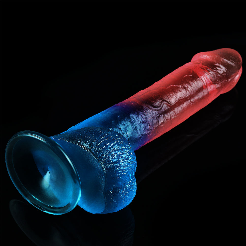 Lovetoy Dazzle Studs Jel Dildo 23 cm Realistik Penis LV318014