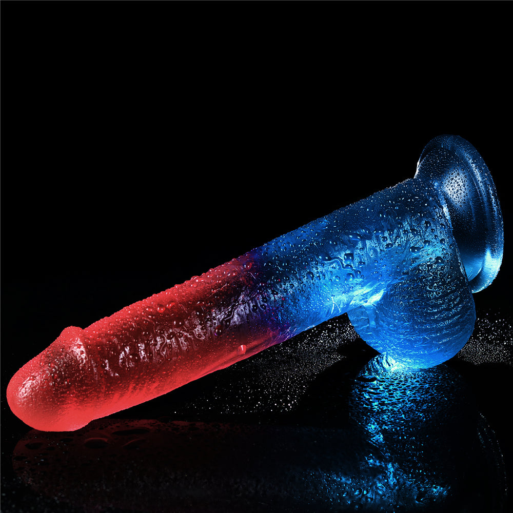 Lovetoy Dazzle Studs Jel Dildo 23 cm Realistik Penis LV318014