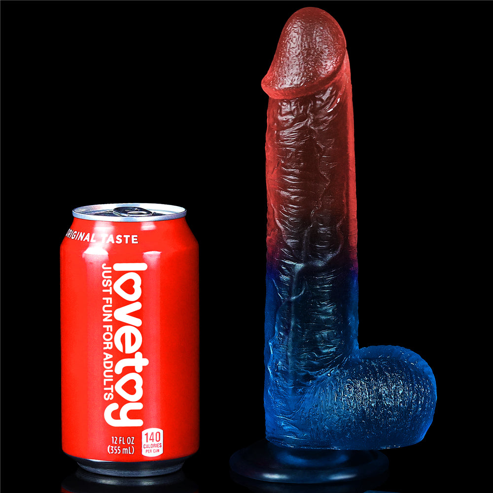 Lovetoy Dazzle Studs Jel Dildo 23 cm Realistik Penis LV318014