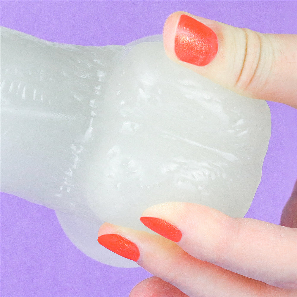 Lovetoy Lumino Play Jelly Dildo 19 cm Realistik Penis LV319020