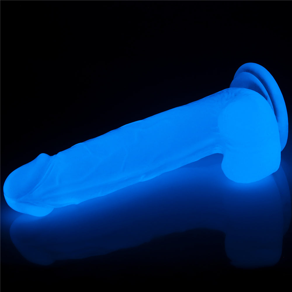 Lovetoy Lumino Play Jelly Dildo 19 cm Realistik Penis LV319020