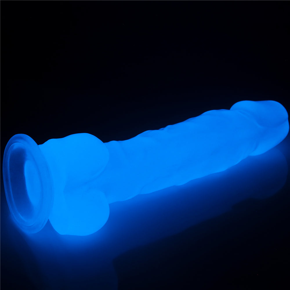 Lovetoy Lumino Play Jelly Dildo 21.5 cm Realistik Penis LV319022