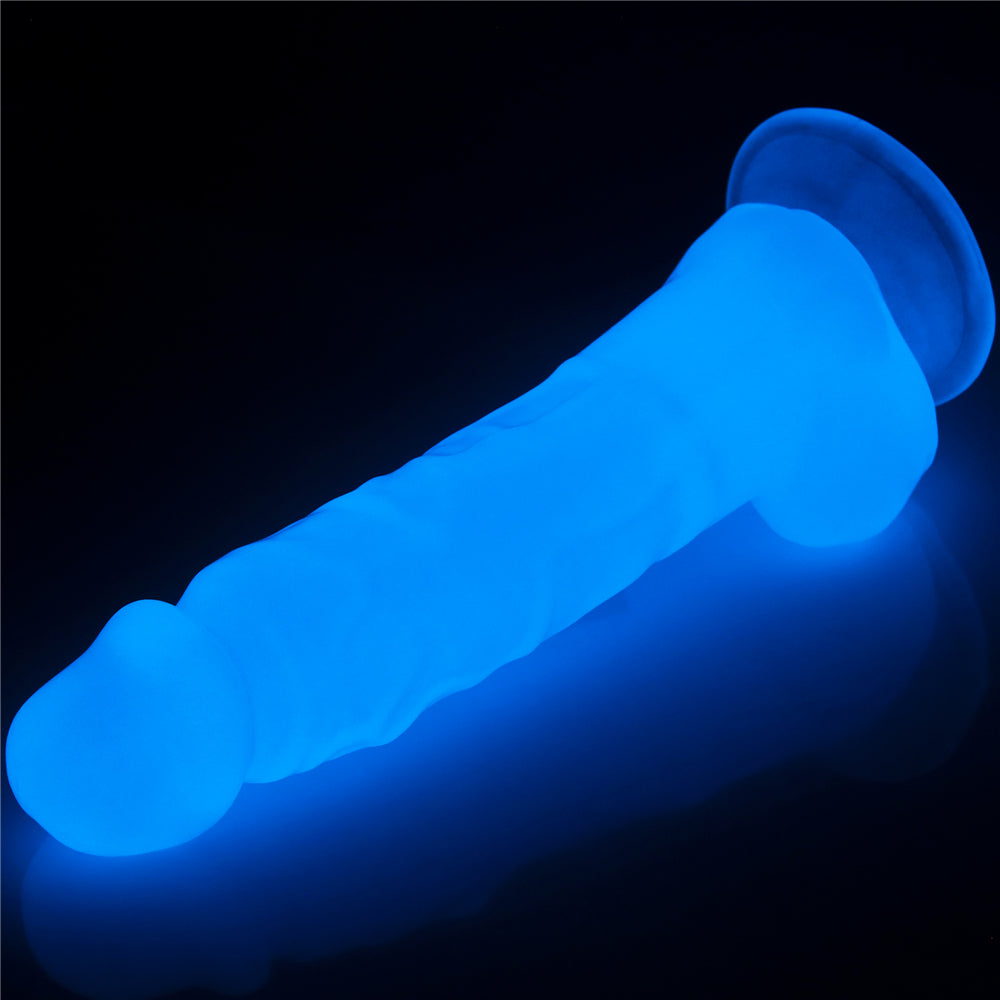 Lovetoy Lumino Play Jelly Dildo 21.5 cm Realistik Penis LV319022