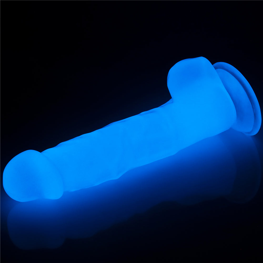 Lovetoy Lumino Play Jelly Dildo 21.5 cm Realistik Penis LV319022