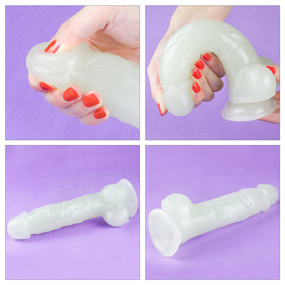 Lovetoy Lumino Play Jelly Dildo 21.5 cm Realistik Penis LV319022