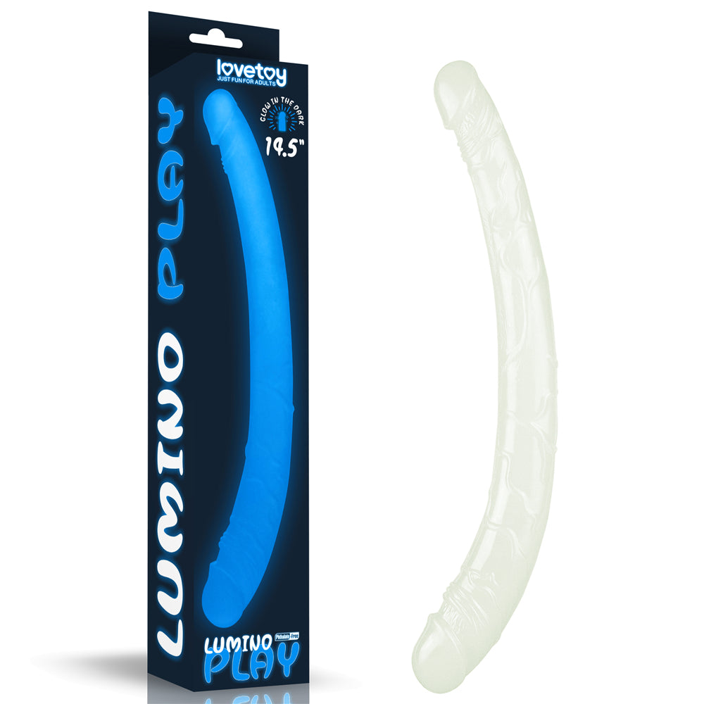 Lovetoy Lumino Play Double Dildo 37 Cm Çift Taraflı Realistik Jel Dildo LV319024