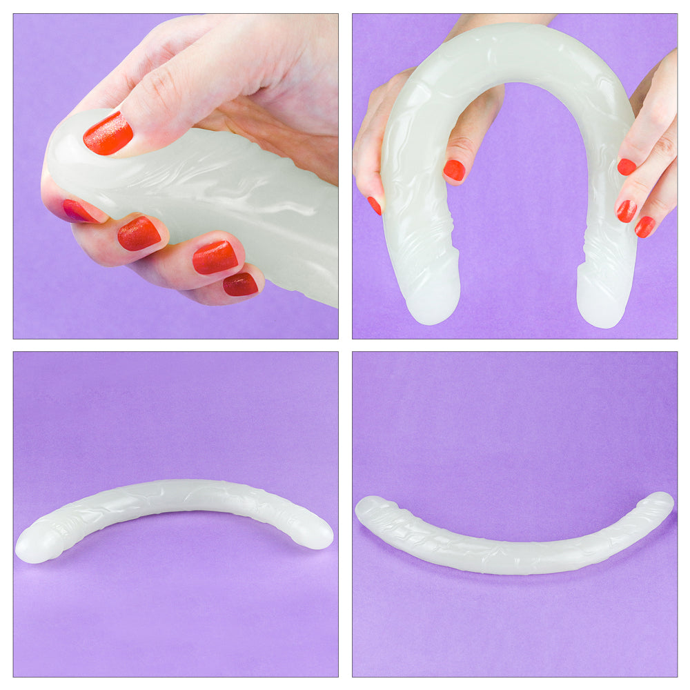 Lovetoy Lumino Play Double Dildo 37 Cm Çift Taraflı Realistik Jel Dildo LV319024