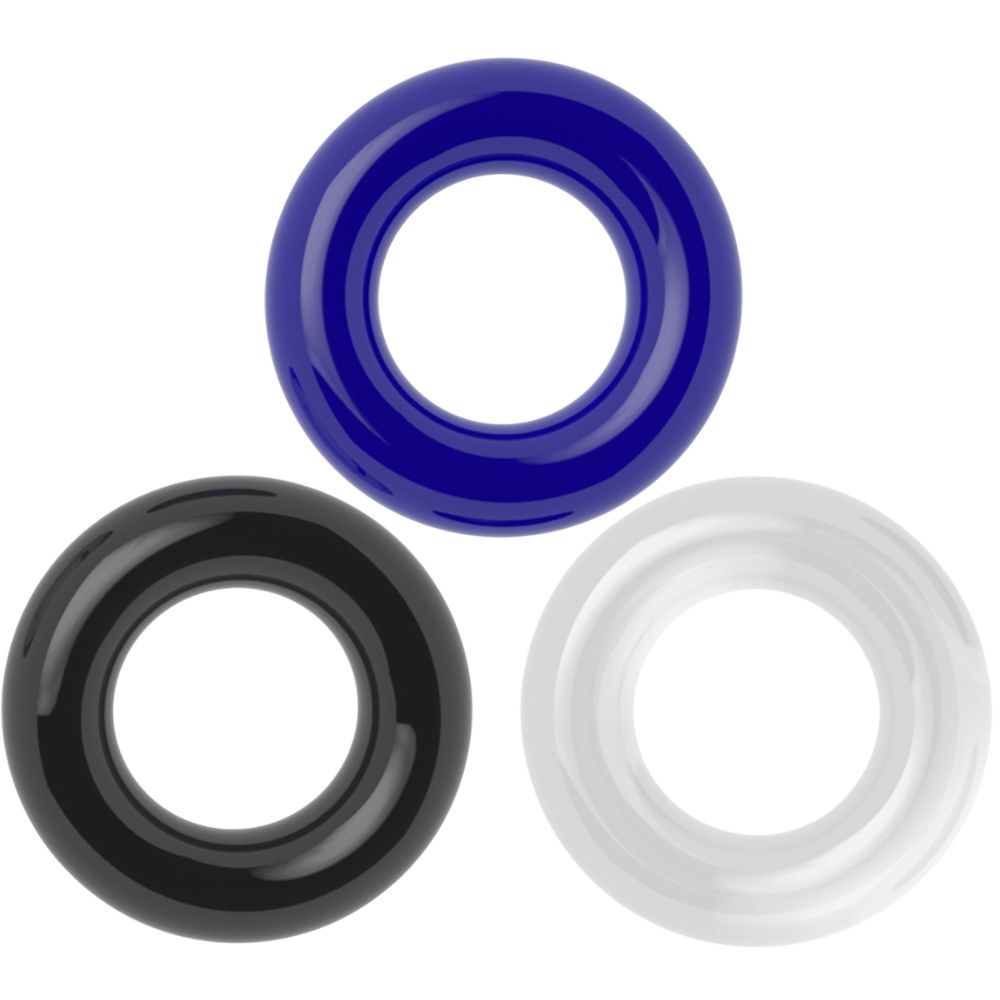 Lovetoy Triple Donut 3'lü Penis Halkası Seti LV343001