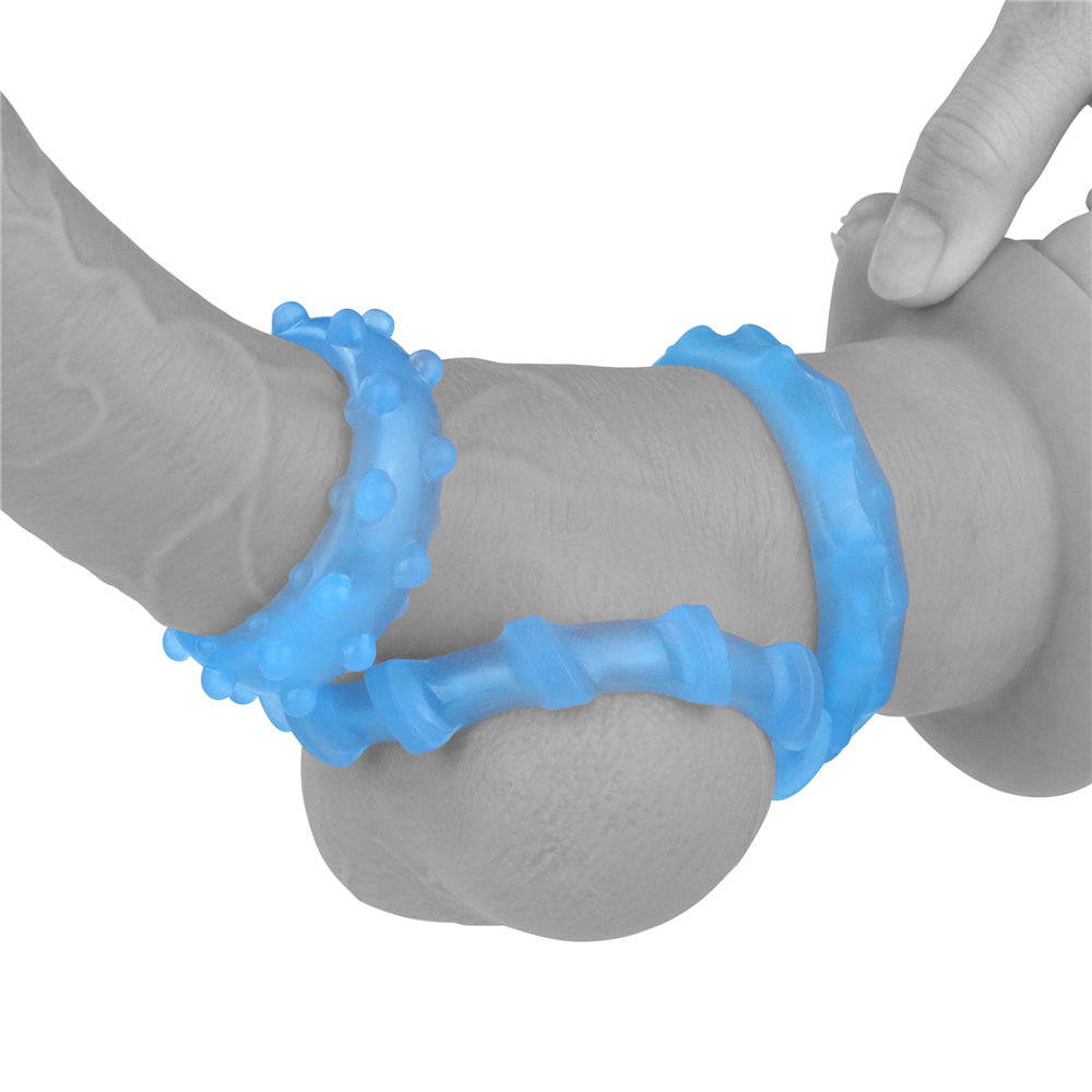 Lovetoy Lumino Play Penis Halkası Set LV343010