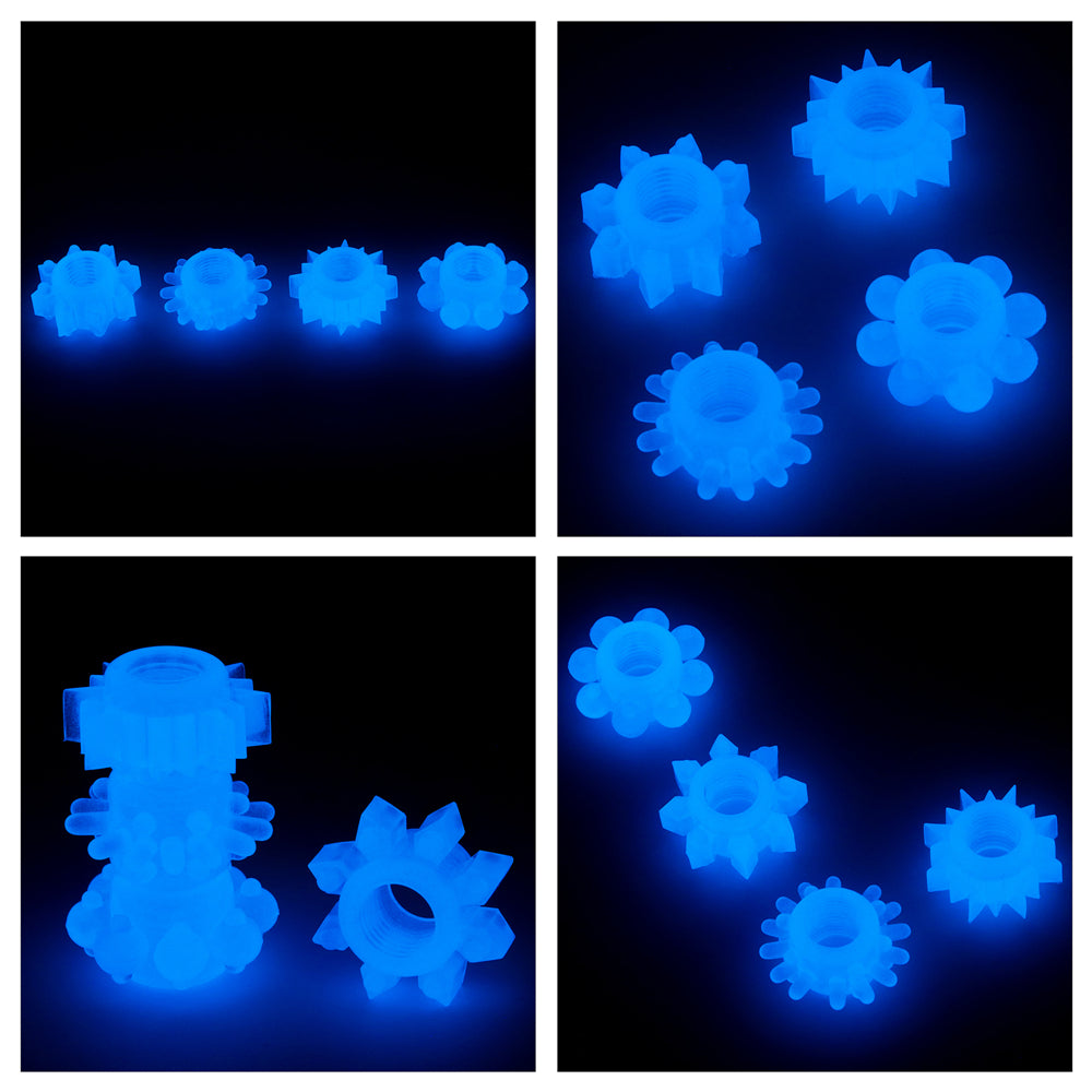 Lovetoy Lumino Play Penis Halkası Set LV343011