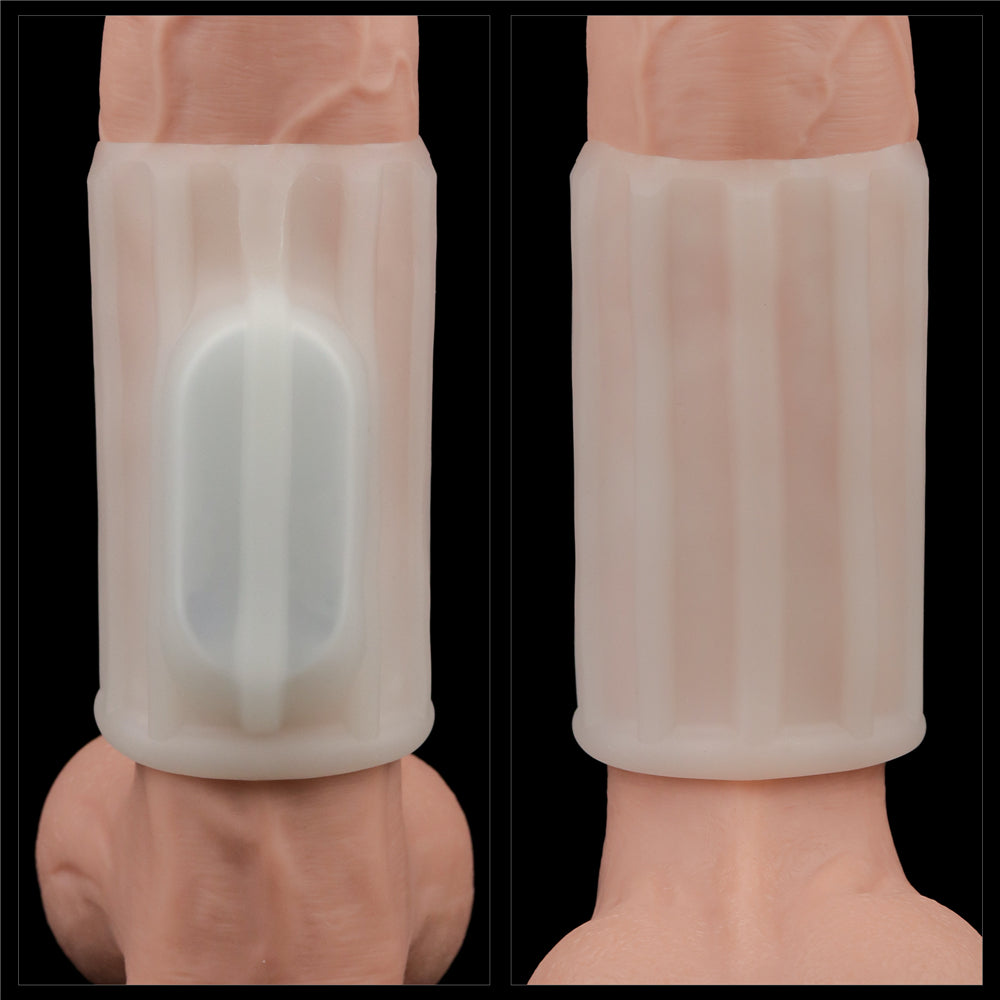 Lovetoy Vibrating Ridge Knights Ring Penis Kılıfı LV343113