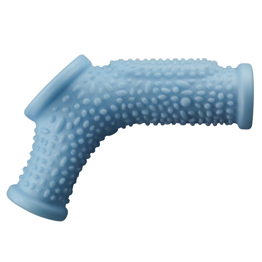 Lovetoy Vibrating Drip Knights Ring with Scrotum Sleeve Titreşimli Penis Kılıfı LV343126