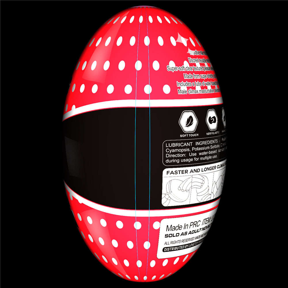 Lovetoy Giant Tenga Egg Stamina Nodules Edition Masturbatör LV350001