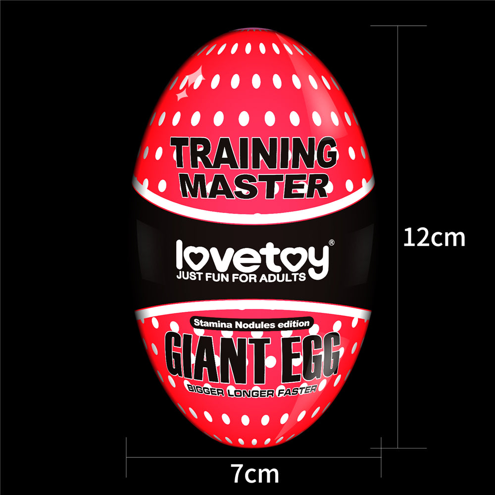 Lovetoy Giant Tenga Egg Stamina Nodules Edition Masturbatör LV350001